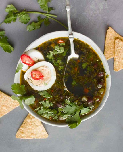 Sopa Negra – Black Bean Soup recipe from Costa Rica