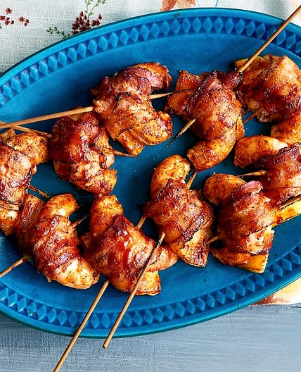 Bacon-Shrimp Skewers
