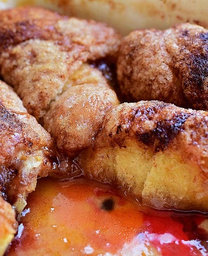 Peach Dumplings