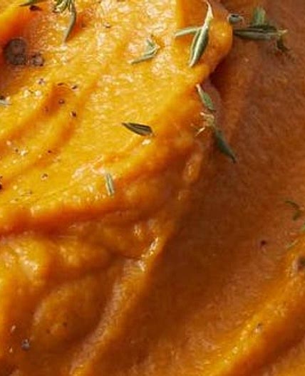 Mashed Sweet Potato and Carrots