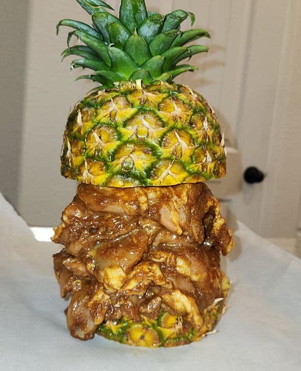 Pineapple Chicken Shawarma