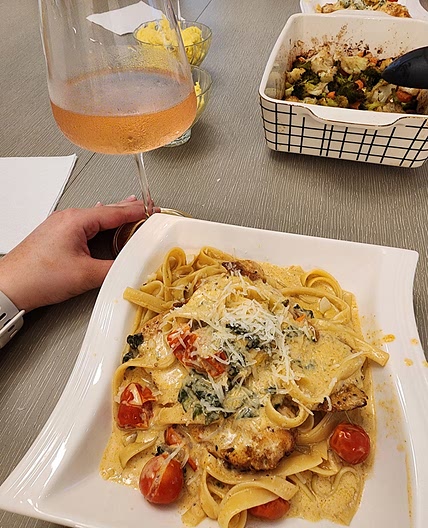 Creamy Chicken Fettuccine