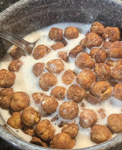 Cinnamon Toast Chickpeas