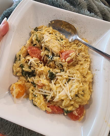 Creamy Chicken Orzo
