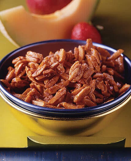 Spicy Carmelized Almonds