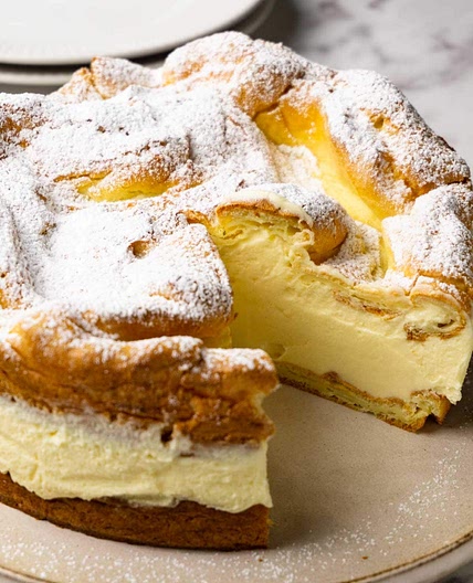 Karpatka (Cream puff cake)