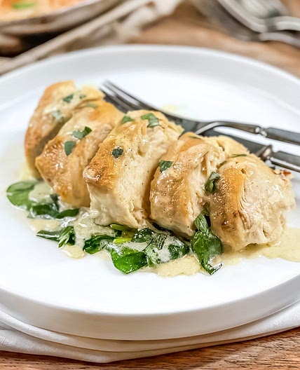 Easy Creamy Chicken Florentine Recipe