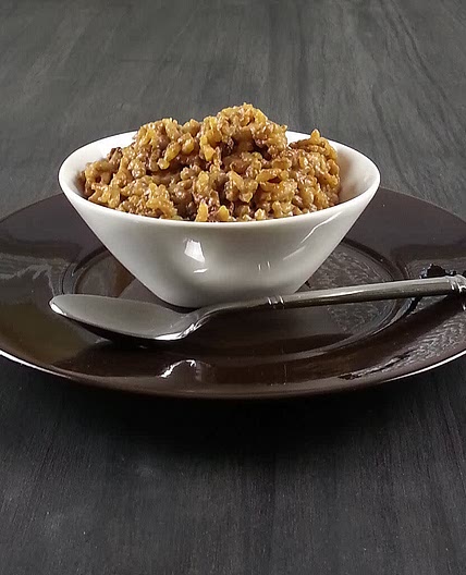 Coffee and Cream Risotto