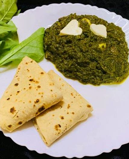 पंजाबी पालक पनीर (punjabi palak paneer recipe in Hindi)