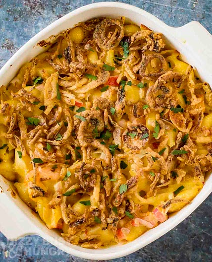 Seafood Mac and Cheese