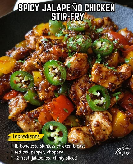Spicy Jalapeño Chicken Stir-Fry