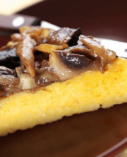 Banosh with Mushrooms