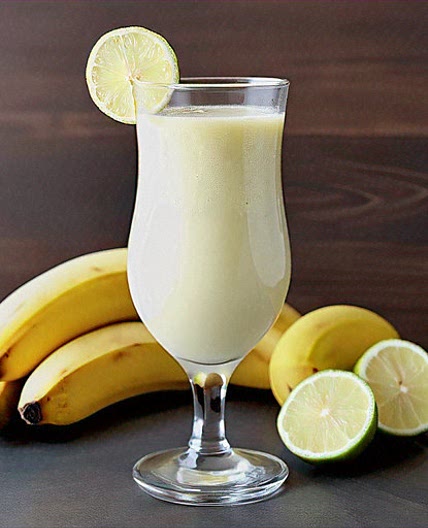 Vitamina de Banana, Limão e Maracujá