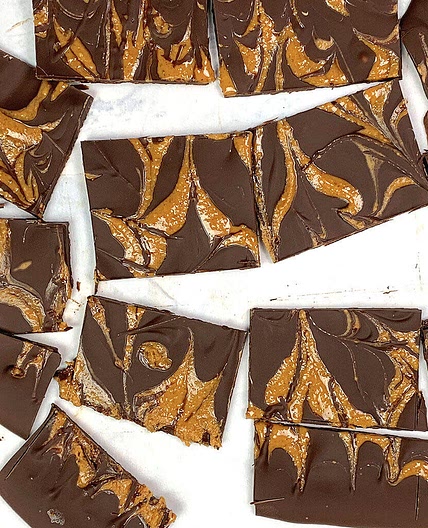 Chocolate Peanut Butter Bark