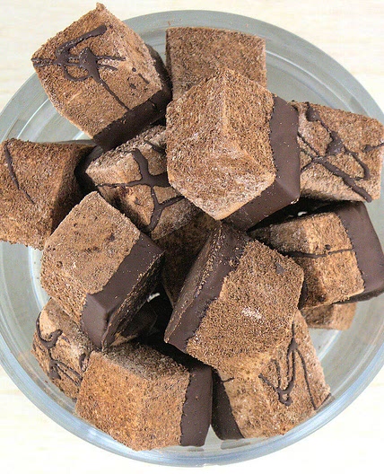 Chocolate Dipped Chocolate Marshmallows