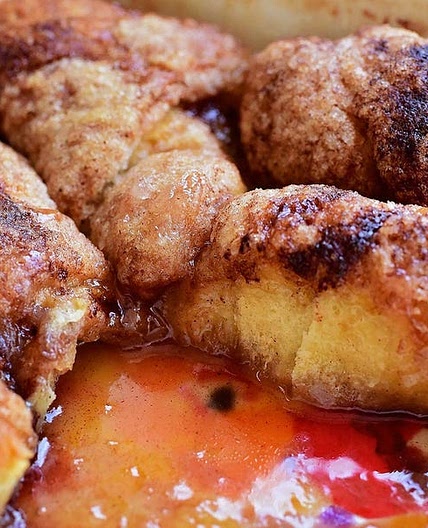 Peach Dumplings