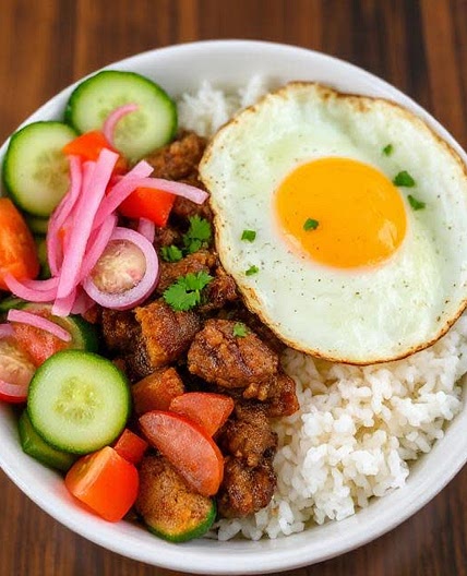 Pork Tocino Rice Bowl
