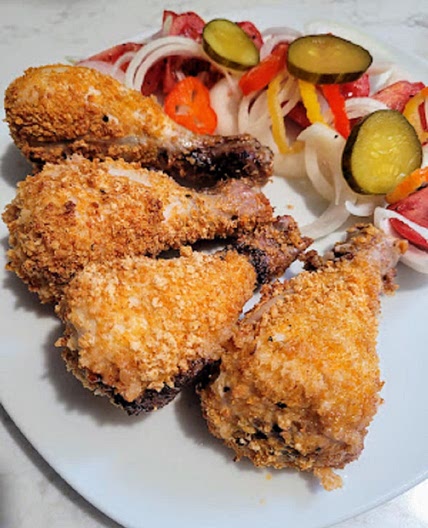 Golden Crunchy Drumsticks