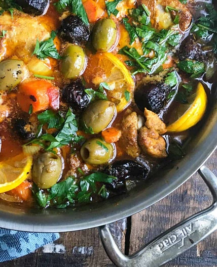 Moroccan Chicken Thighs