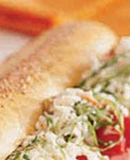 Ham and Coleslaw Hero