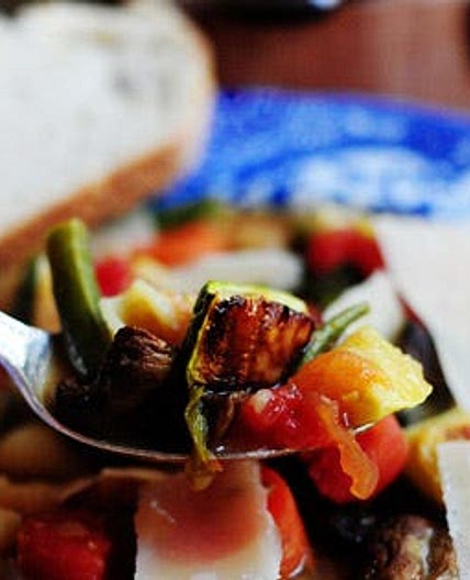 Roasted Vegetable Minestrone