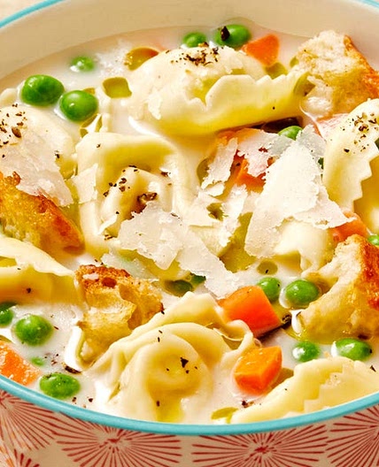 Creamy Tortellini Soup