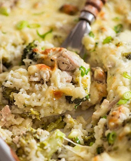 Emergency Chicken Rice Casserole