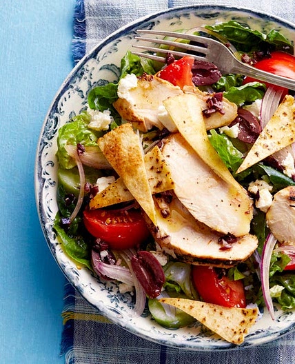 Greek Salad with Chicken