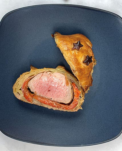 Pork Wellington for Two