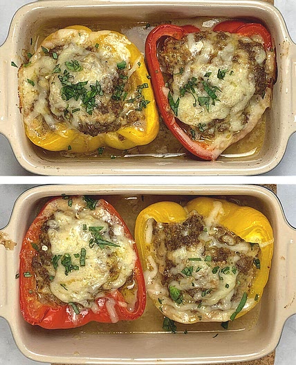 Classic Beef Stuffed Peppers