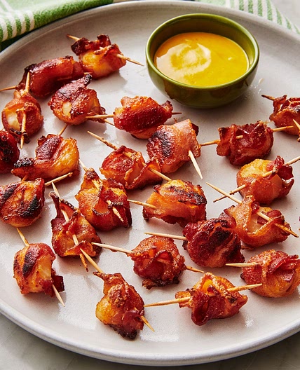 Bacon-Wrapped Water Chestnuts