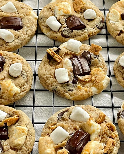 Vegan S'mores Cookies