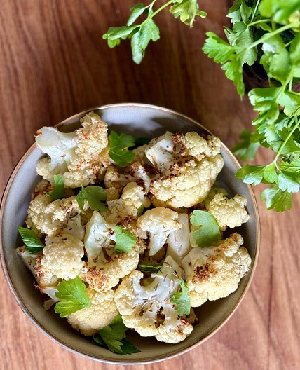 Air Fryer Roasted Cauliflower