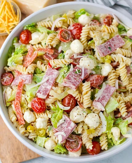 Italian Grinder Pasta Salad