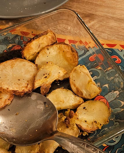 Baked Potato slices