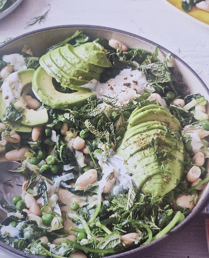 Green vegan shakshuka