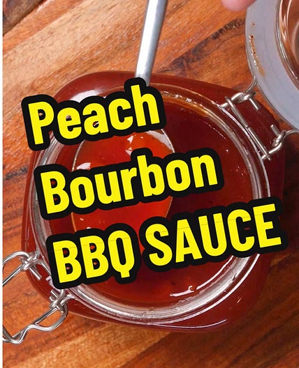 Peach Bourbon BBQ Sauce