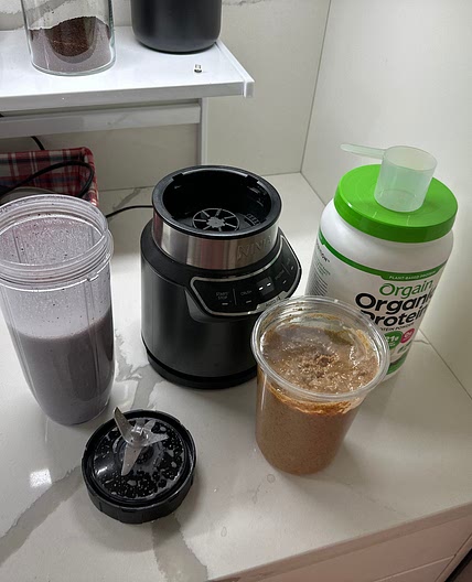 Blueberry muffin smoothie