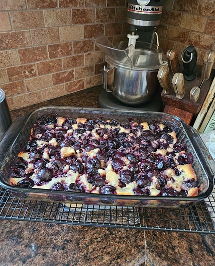 Colossal Cherry Cobbler
