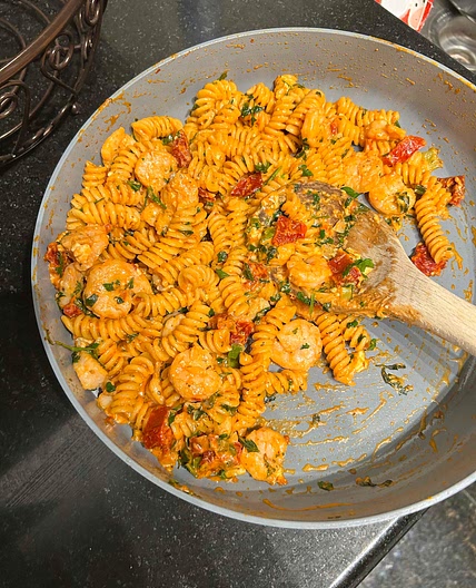 Shrimp Tomato Pasta