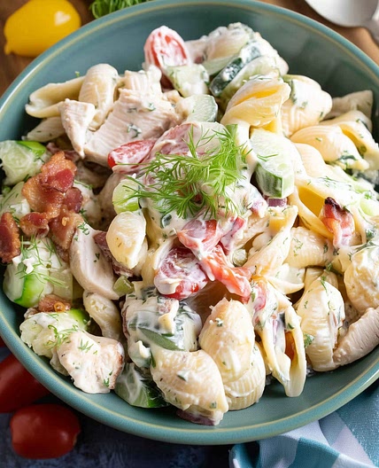 Chicken and Bacon Pasta Salad