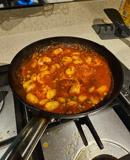 Prawn and Tomato Gnocchi