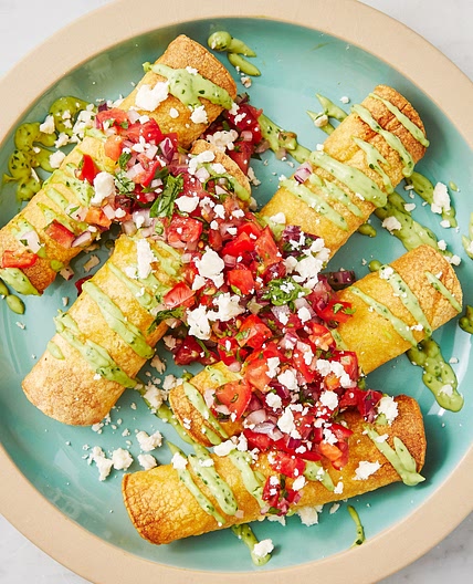 Spicy Chicken Taquitos