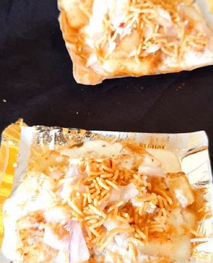 बेक्ड आलू चाट (Baked Aloo Chaat Recipe In Hindi)