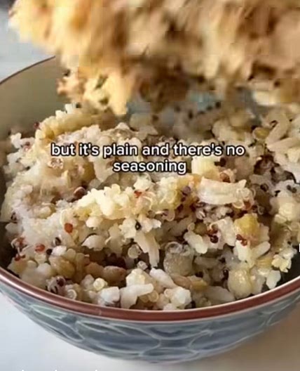 Rice, Lentil and Quinoa Pilaf