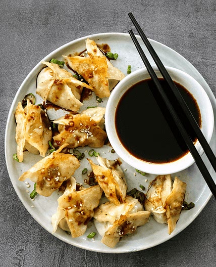 Dumplings with Maple-Ginger Nagano Pork