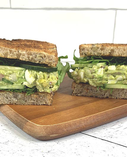 Avocado Egg Salad Sandwich