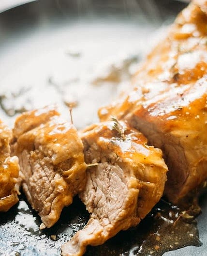 Maple Dijon Pork Tenderloin with Sweet Potatoes & Broccoli (Freezer/Low Sodium)