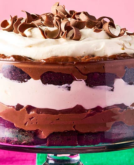 Chocolate Brownie Trifle