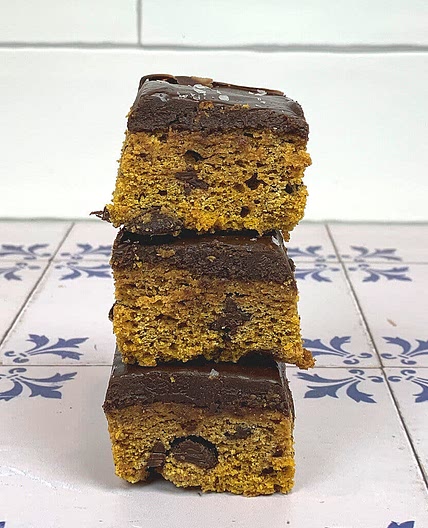 Pumpkin Chocolate Bars